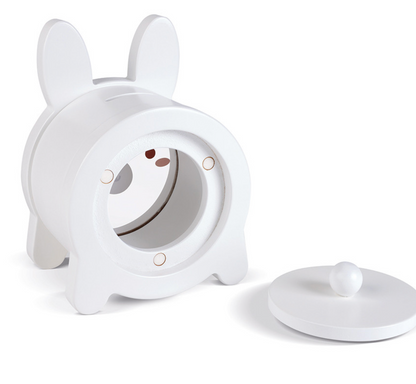 Wooden Rabbit Piggy Bank