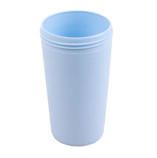 No Spill & Straw Cup Base - Ice Blue