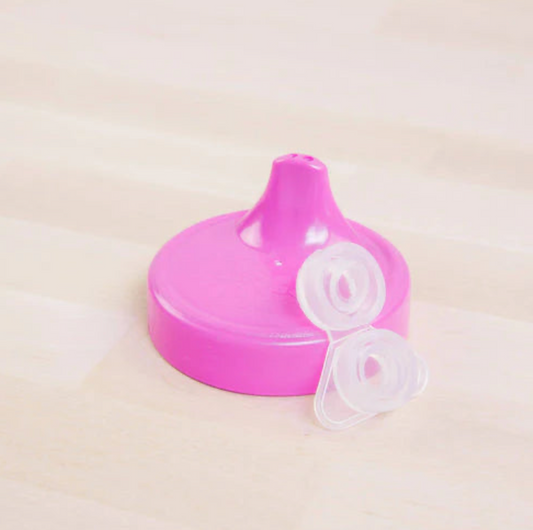 No Spill Lid with Valve - Bright Pink