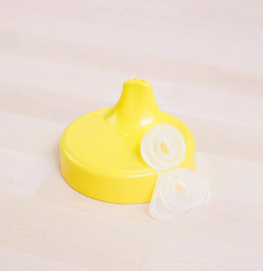 No Spill Lid with Valve - Yellow
