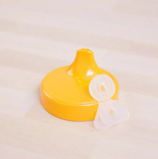 No Spill Lid with Valve - Sunny Yellow