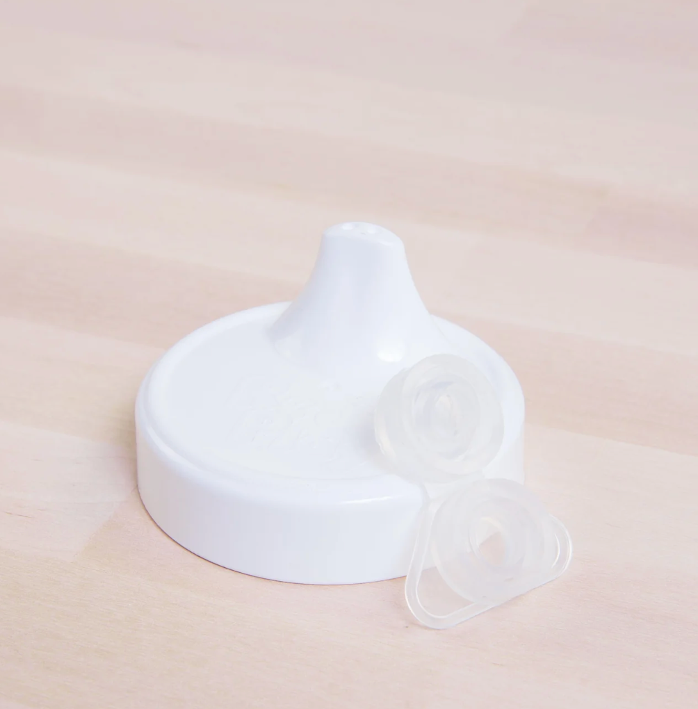 No Spill Lid with Valve - White