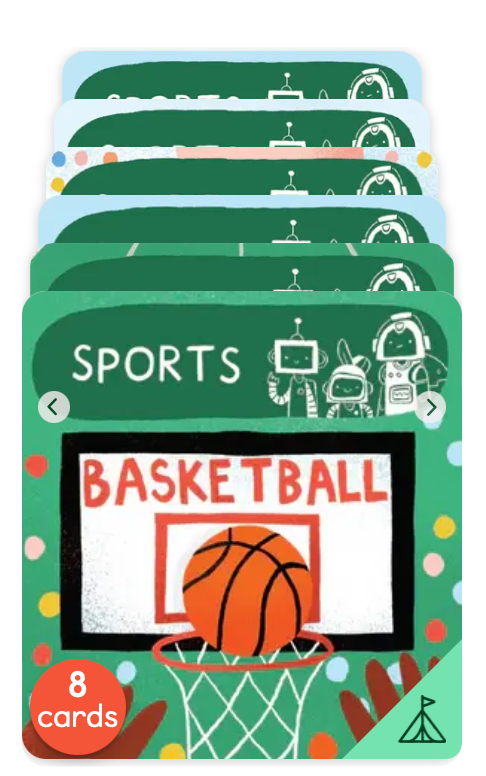 Yoto Audiobook Card Collection - Brain Bots: Sports