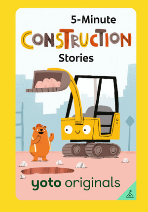 Yoto Audiobook Card - 5-Minute Construction Stories