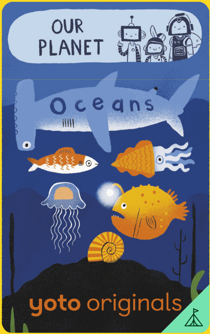 Yoto Audiobook Card Collection - BrainBots: Our Planet