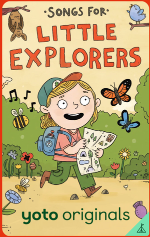 Yoto Audiobook Card - Songs for Little Explorers