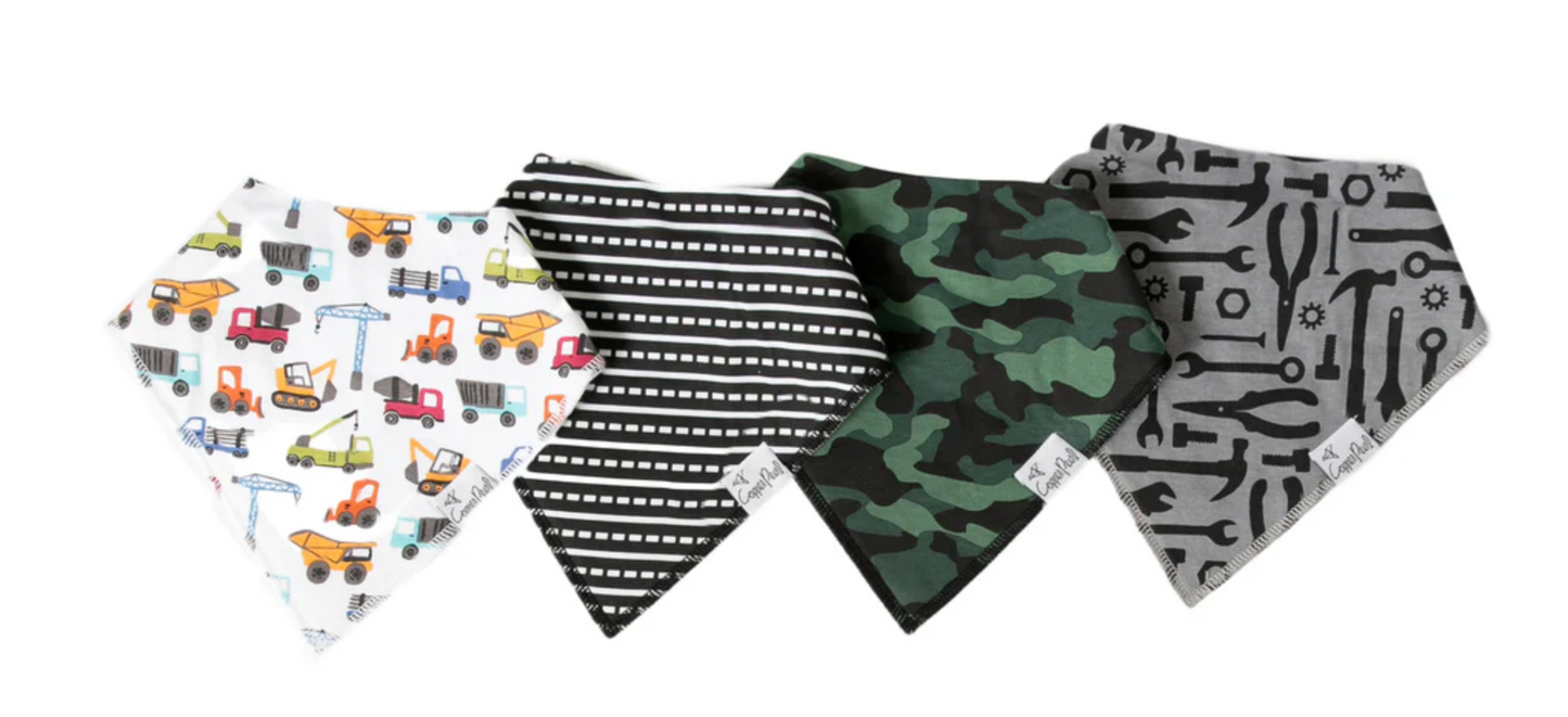 Bandana Bibs 4PK - Diesel