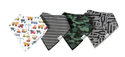 Bandana Bibs 4PK - Diesel