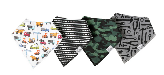 Bandana Bibs 4PK - Diesel