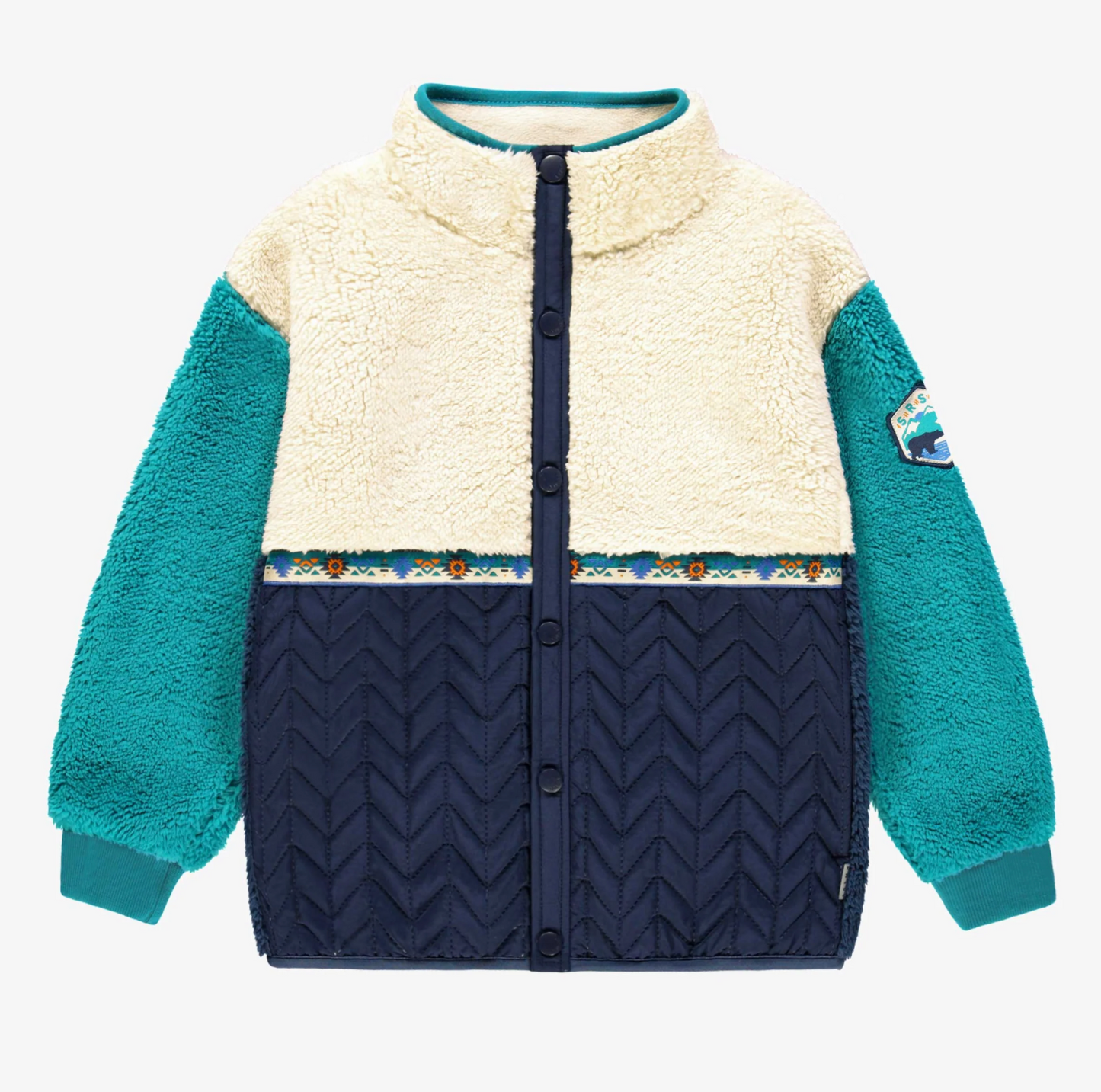 Child Sherpa Jacket - Blue