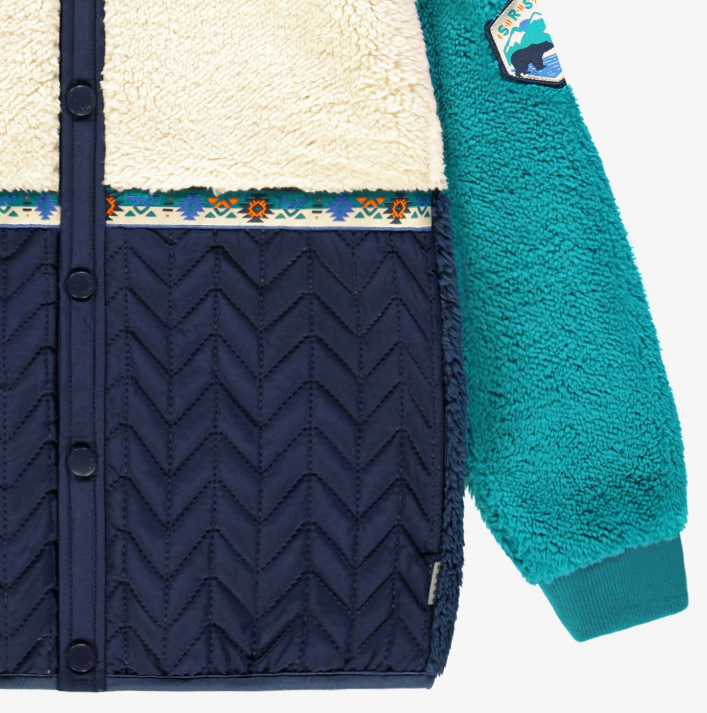 Child Sherpa Jacket - Blue
