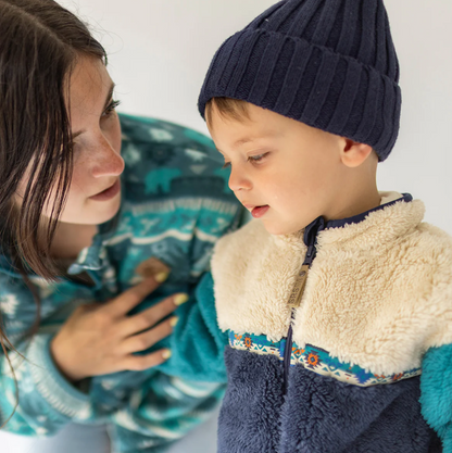 Sherpa One Piece - Blue