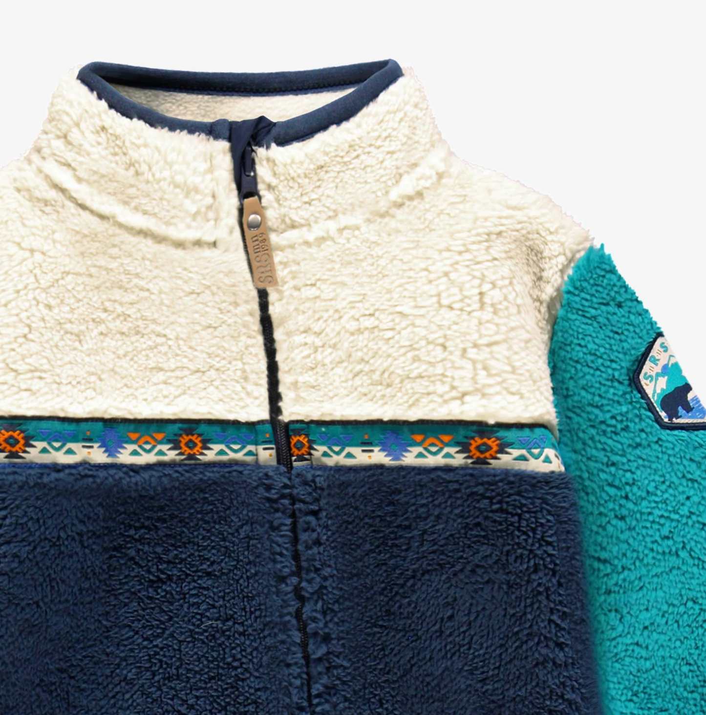 Sherpa One Piece - Blue