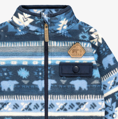 Fleece Jacket - Blue
