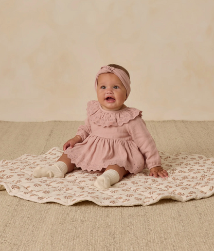 Knotted Headband - Rose