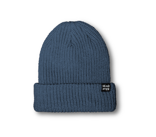 Minimal Beanie - Slate Blue