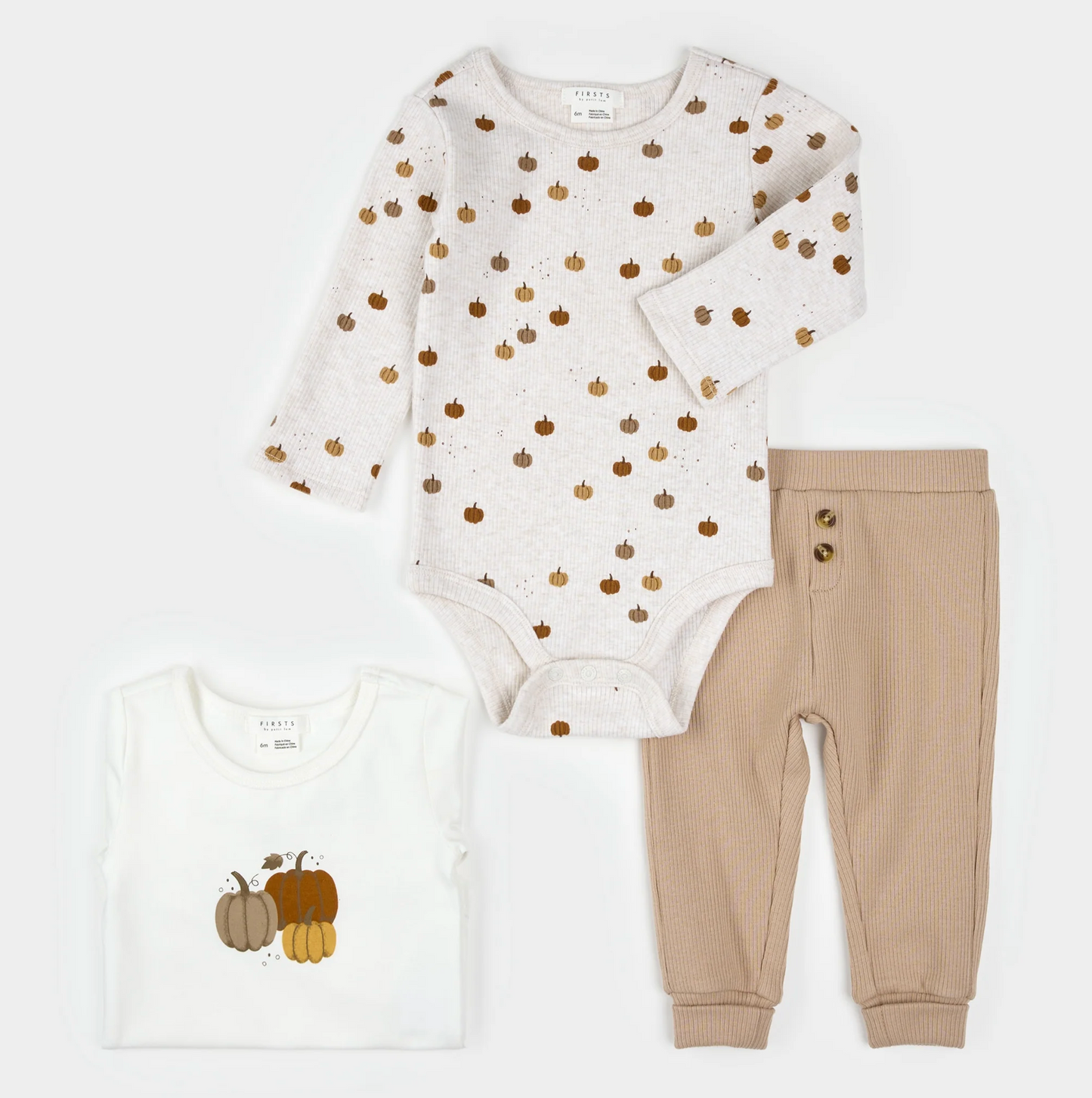 Pumpkin Patch Bodysuit Set