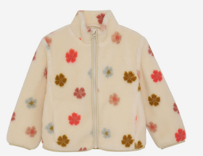 Flower Sherpa Jacket