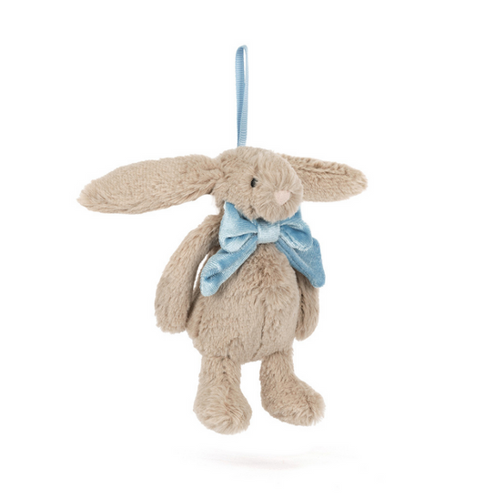 Bashful Beige Bunny Decoration