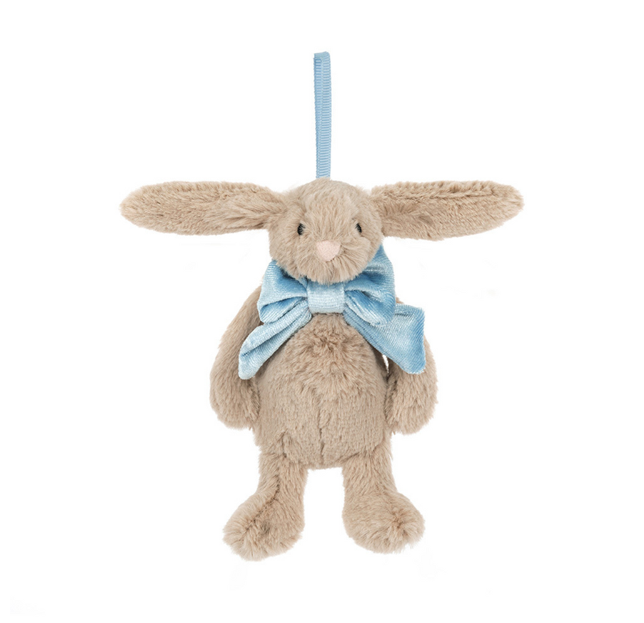 Bashful Beige Bunny Decoration