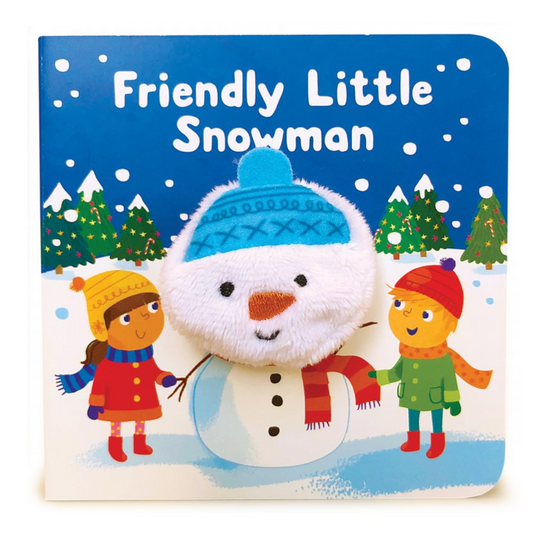 Friendly Little Snowman Puppet Book