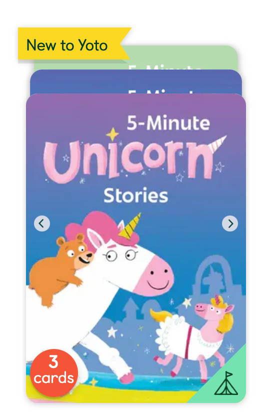 Yoto Audiobook Card - 5 Minute Magical Stories