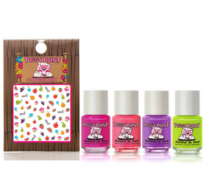 Nail Polish Gift Set | Piggy Paint - Cutie Fruity