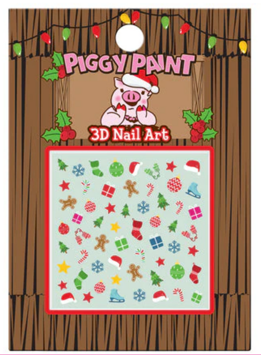 Nail Art Stickers - Christmas Cutie
