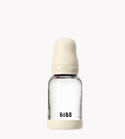 BIBS Glass Bottle 120ml - Ivory