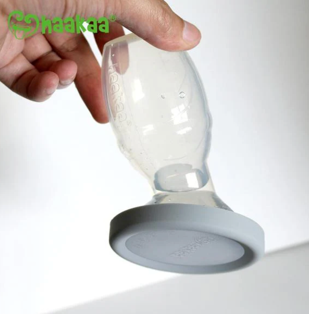 Haakaa Grey Silicone Lid