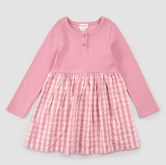 Plaid Seersucker Dress