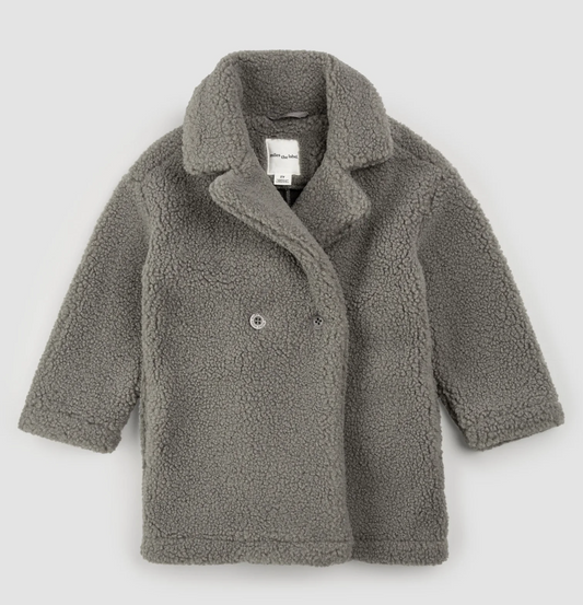 Grey Sherpa Coat