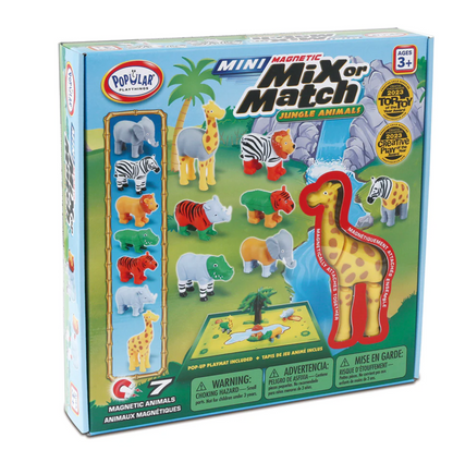 Mini Mix or Match - Jungle Animals