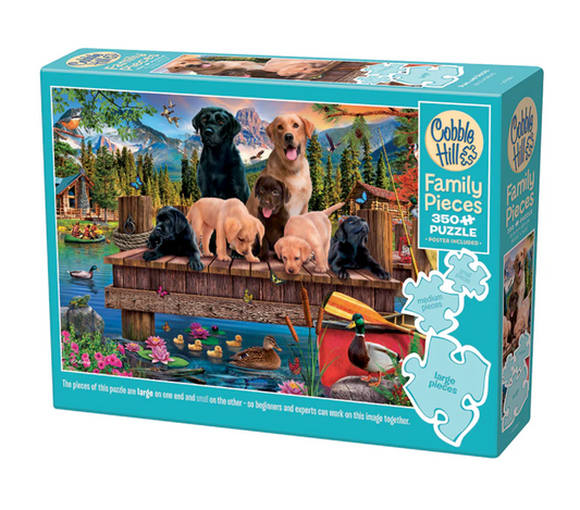 Family Puzzle - Pups and Ducks