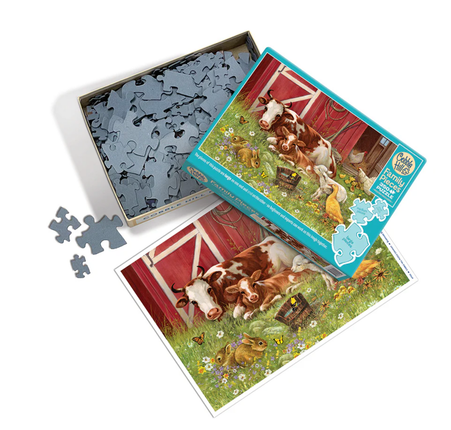 Family Puzzle - Barnyard Babies