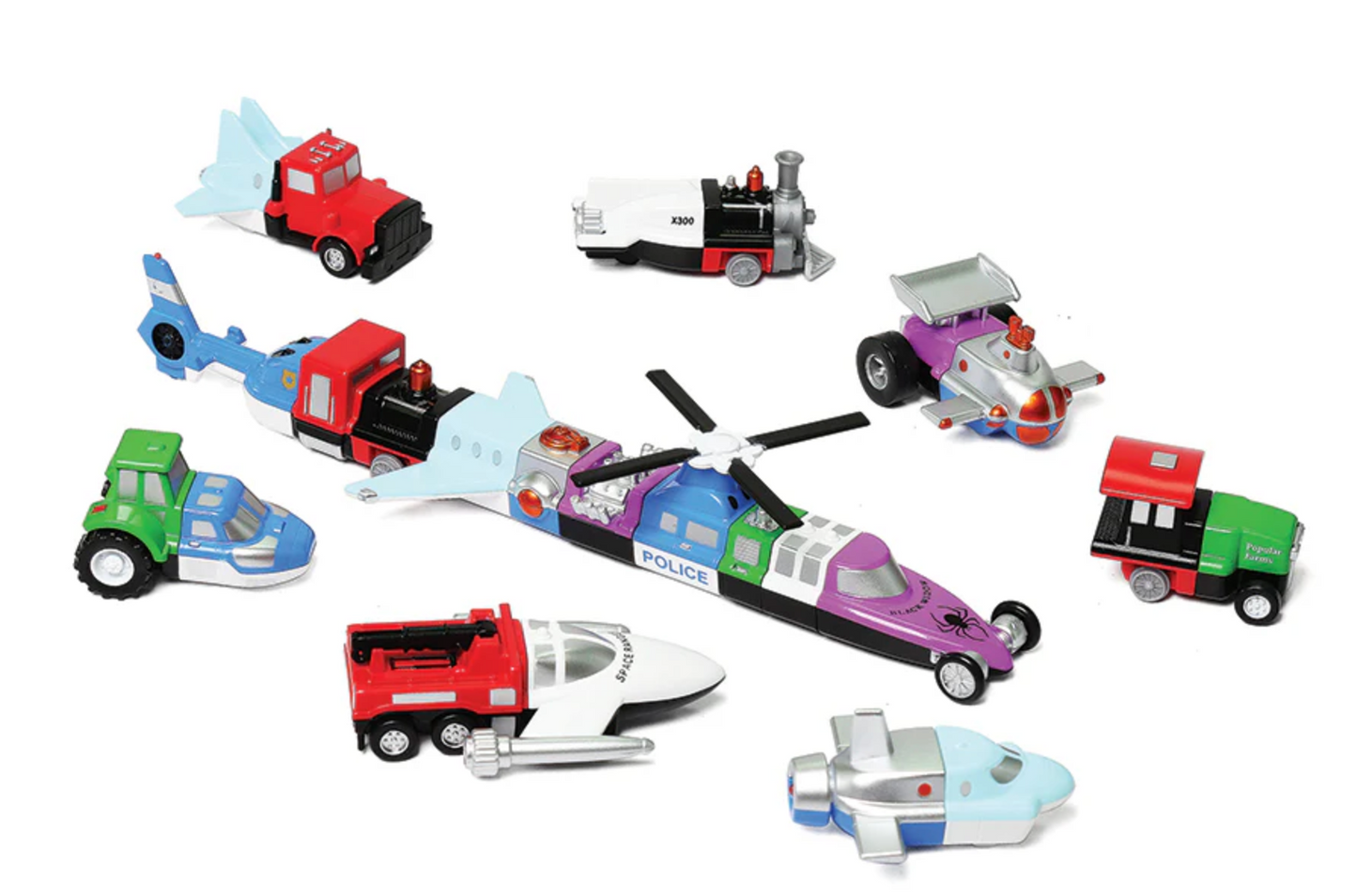 Micro Mix or Match - Vehicles Deluxe 2