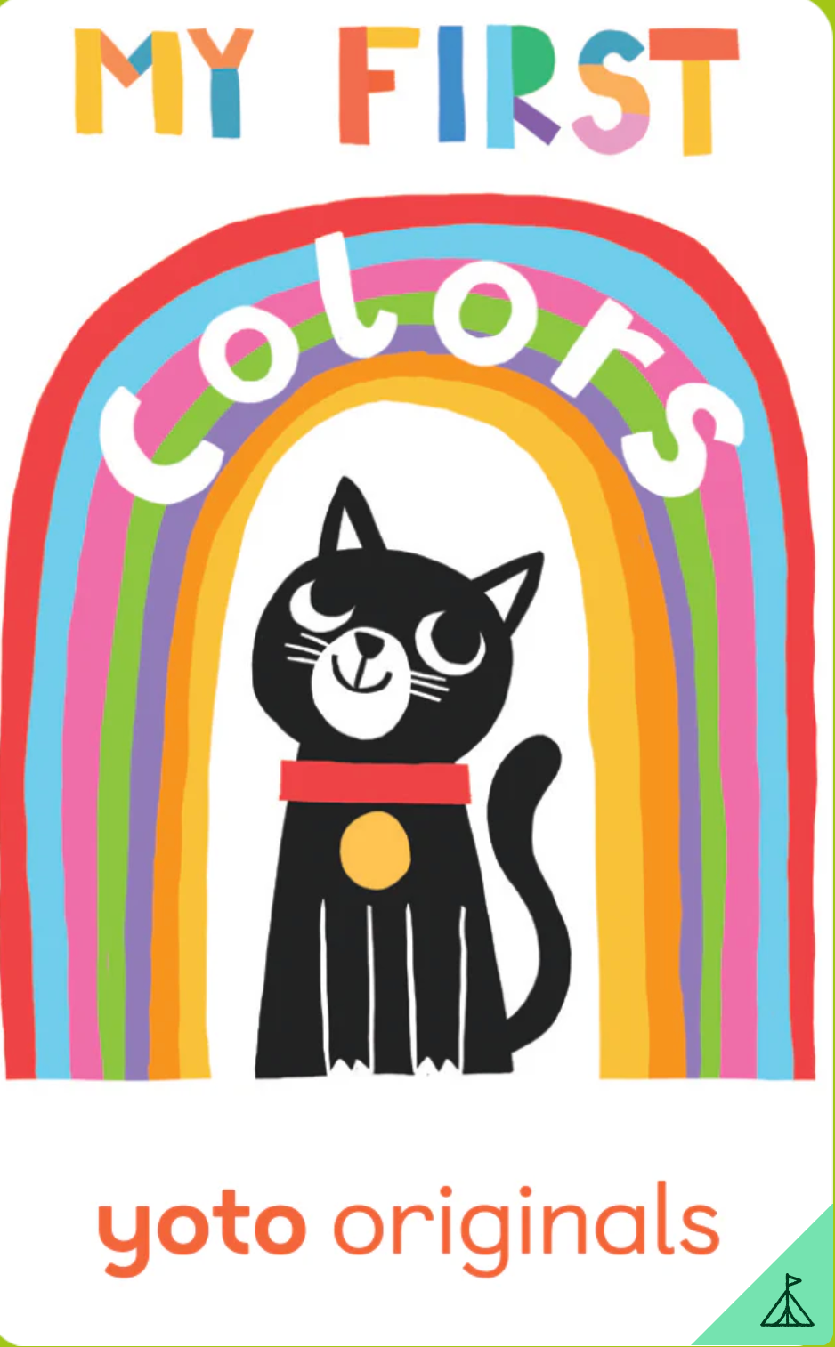 Yoto Audiobook Card - My First Colors