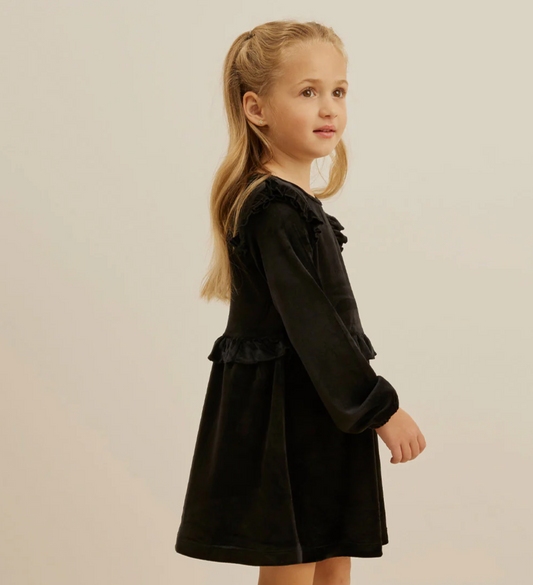 Black Velour Dress