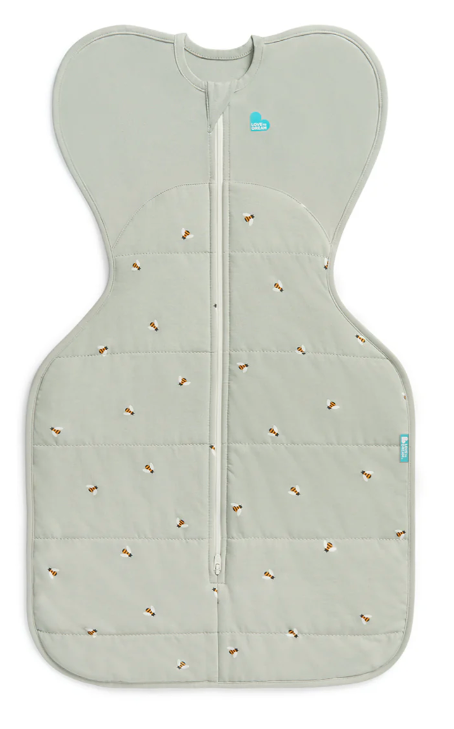 Swaddle Up Warm 2.5 TOG - Olive Bees