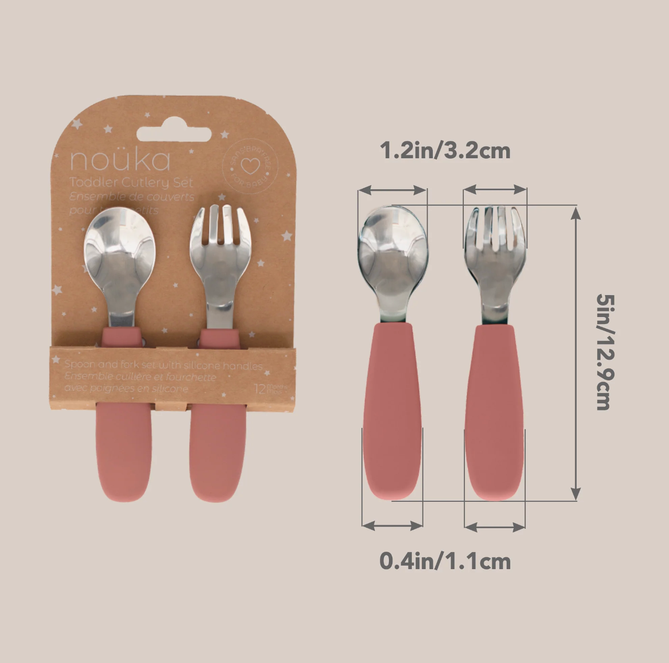 Toddler Cutlery Set - Bloom