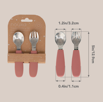 Toddler Cutlery Set - Bloom