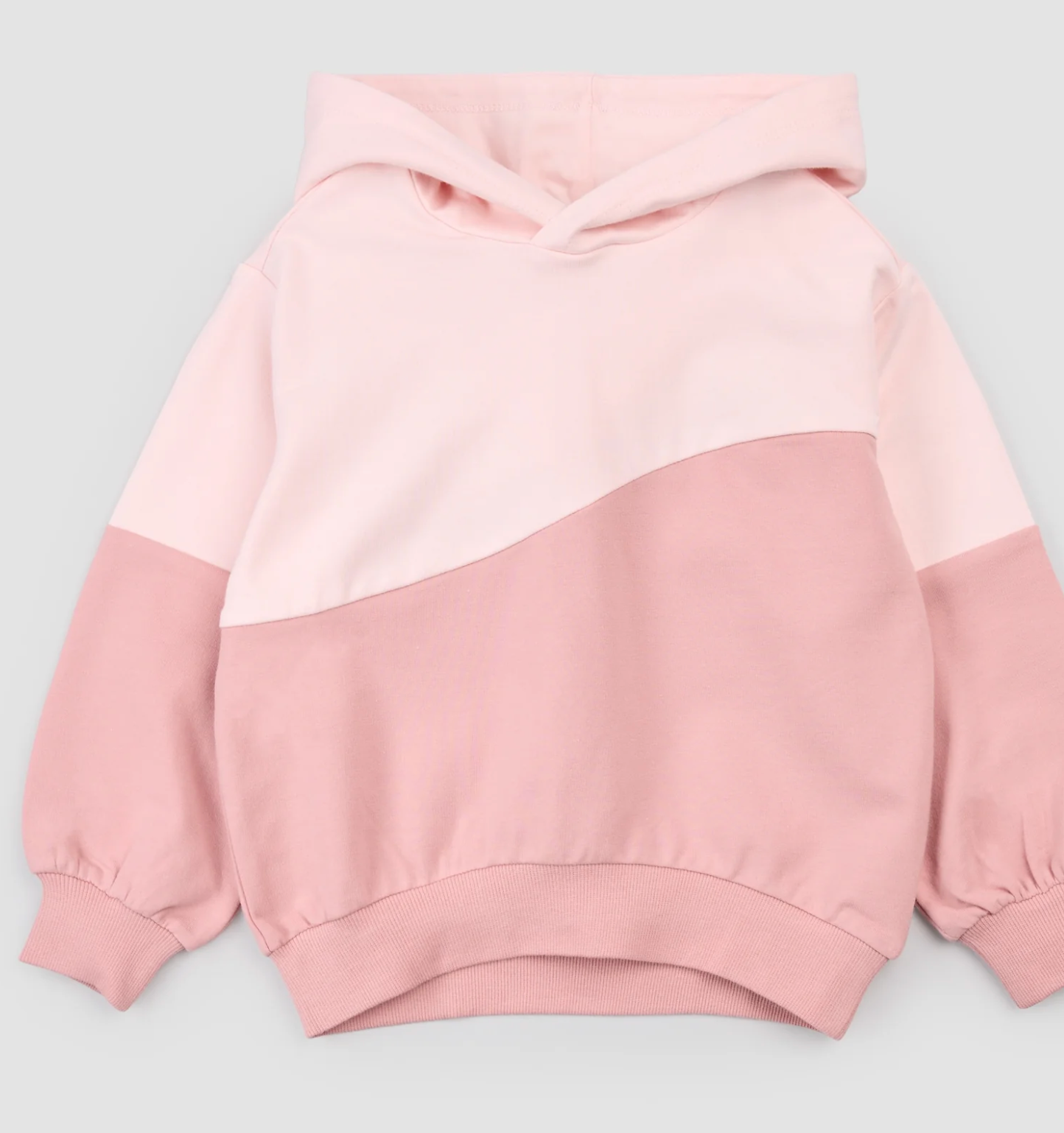 Hooded Sweatshirt and Pants Set - Pink