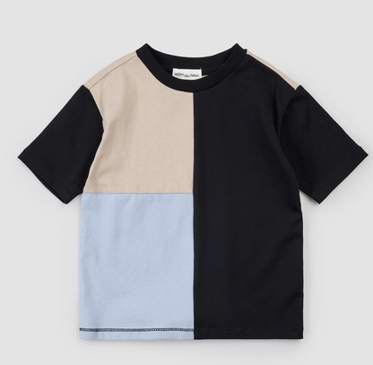 Colour Block t-shirt and Shorts Set