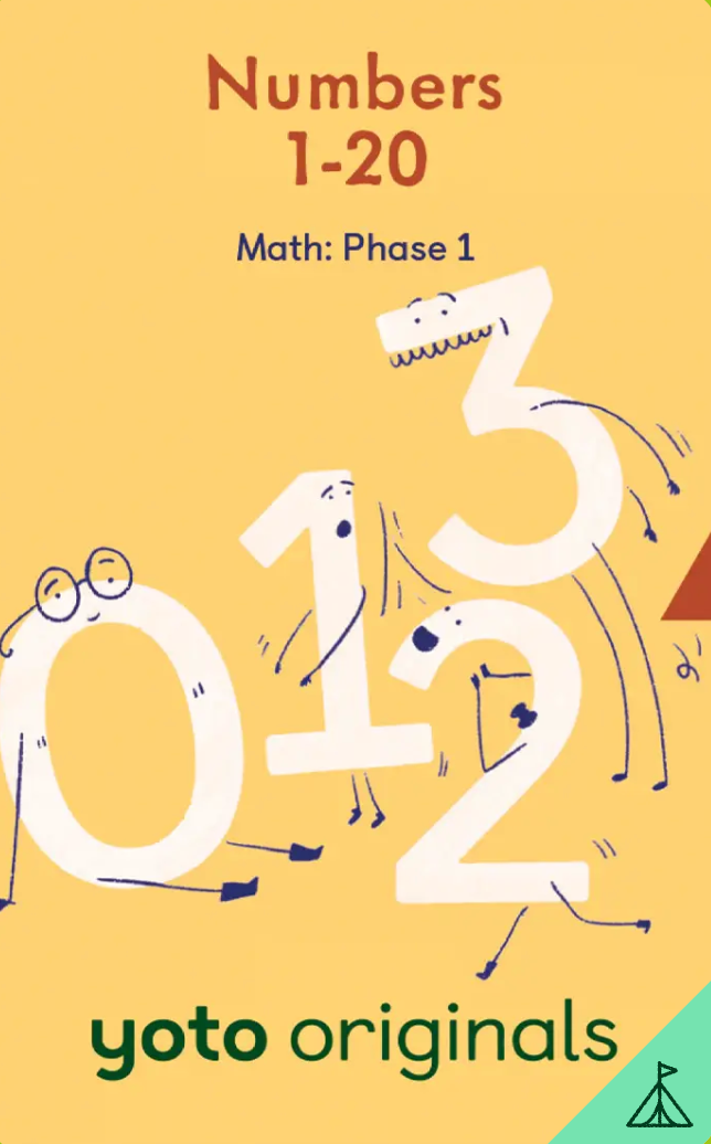 Yoto Audiobook Card - Math Phase 1