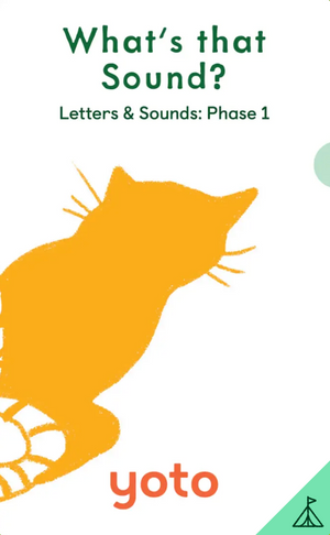 Yoto Audiobook Card - Phonics: Letters & Sounds: Phase 1
