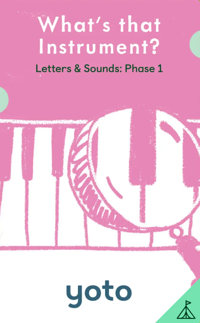 Yoto Audiobook Card - Phonics: Letters & Sounds: Phase 1