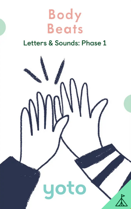 Yoto Audiobook Card - Phonics: Letters & Sounds: Phase 1