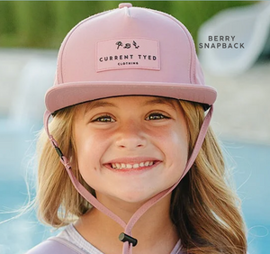 Classic Waterproof Snapback Hats - Berry