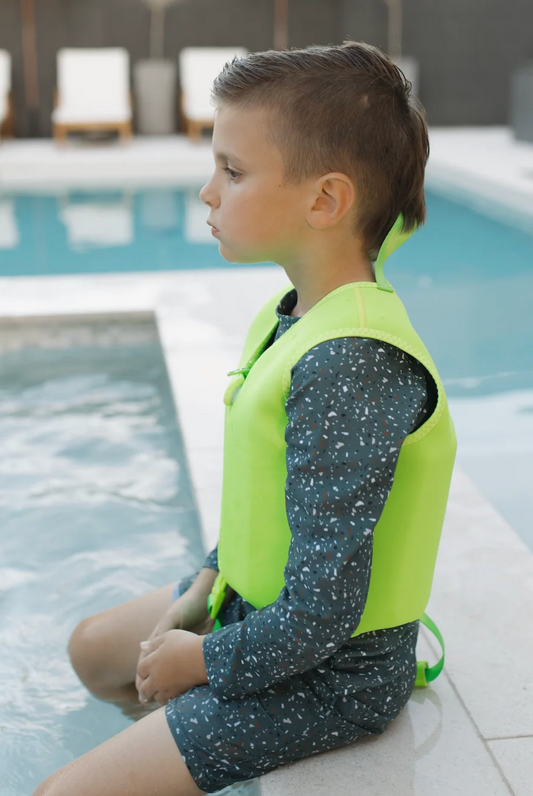 Swim Vest - Neon Green
