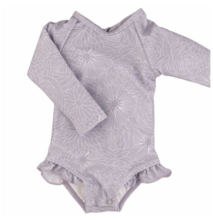 Ruffle Rashguard Set - The Lily